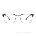 Best Selling Fashion Eyeglasses Men Optical Eyewear Titanium Glasses Frame